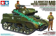 Tamiya 35312 1/35 kit modellino militare seconda guerra mondiale USA Howitzer carrozza motore M8 Scott