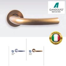 Coppia maniglie maniglia per porte interne mod. TICINO alluminio stile raffinato