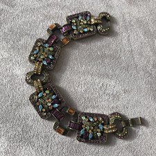 Bracciale oro antico - , pietre