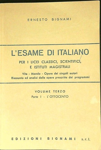 Esame italiano vol 3 - l'esame, vol.