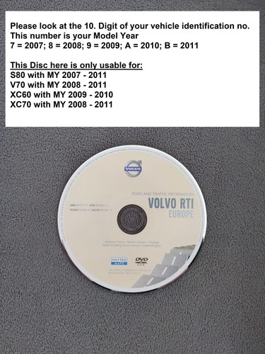 Dvd navigazione volvo - dvd, rti