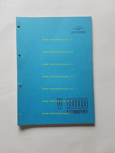 Moto guzzi 1000 - v, i-convert