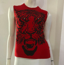 DENNY ROSE Top canotta rossa