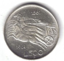 Repubblica 1961 lire 500 - 1961,