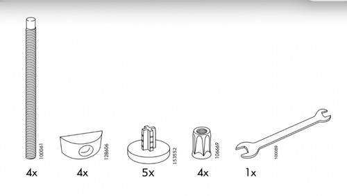 Kit ricambi assemblaggio - , ikea