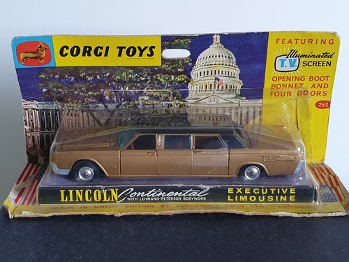 Corgi toys 262 - corgi, lincoln