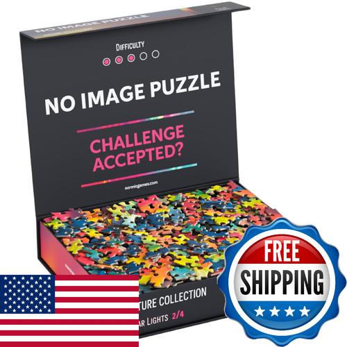 Puzzle senza immagine 1000 - -,