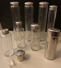 8 x Antique Cut Glass Vanity