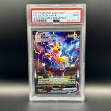 Pokémon Jolteon VMAX FA #184 SWSH Promo PSA 9 MINT Premium Collection Card TCG