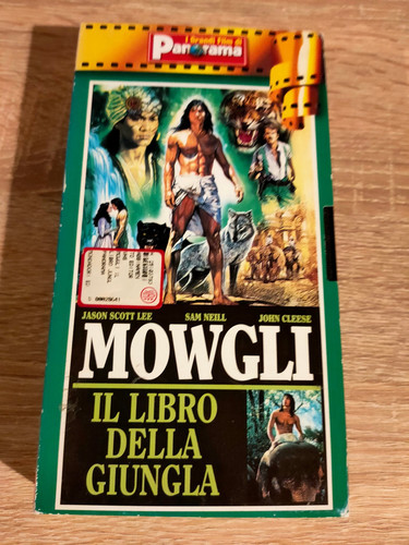 Vhs mowgli libro - vhs,
