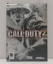 Call of Duty 2 Collector's Edition Pc Cofanetto (completo)