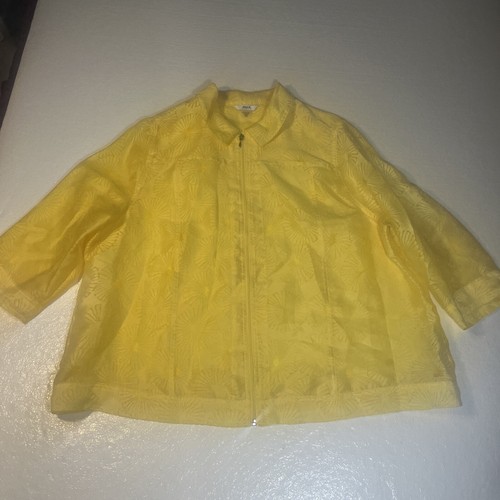 Alia top donna zip giallo - zip,