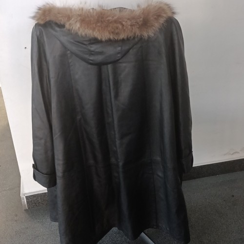 Vera pelle cappotto donna - pelle,