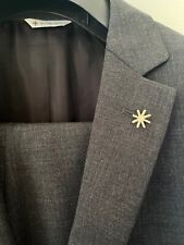 Abito/completo - Manuel Ritz - Uomo, grigio, slim fit, taglia 50, lana 98% 