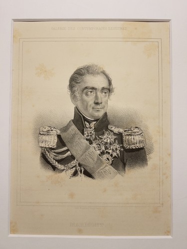 Ritratto marmont litografia - ritratto,