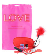 kit set rosso con giochi