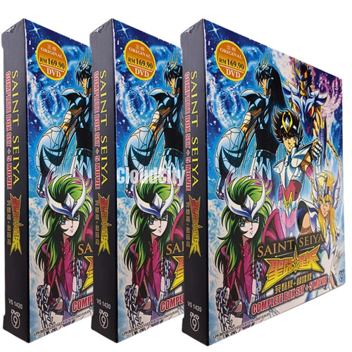 Dvd anime saint - seiya, complete