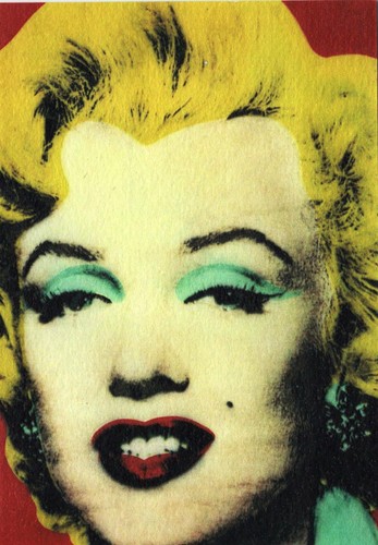 Cartolina andy warhol - andy,