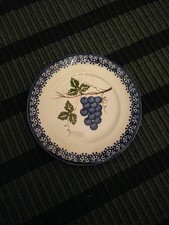 Piatto Uva Ceramica Vedova Besio Mondovì Piemonte