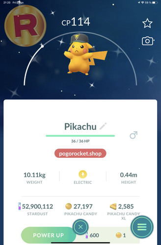 Shiny pikachu team instinct - shiny,