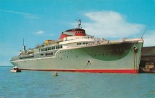 SS Aquarama nave passeggeri sui Grandi Laghi a Cleveland, Ohio