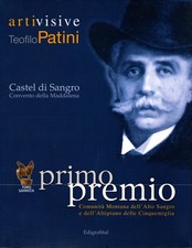 LIBRO TEOFILO PATINI CASTEL DI SANGRO L’AQUILA ABRUZZO - PRIMO PREMIO