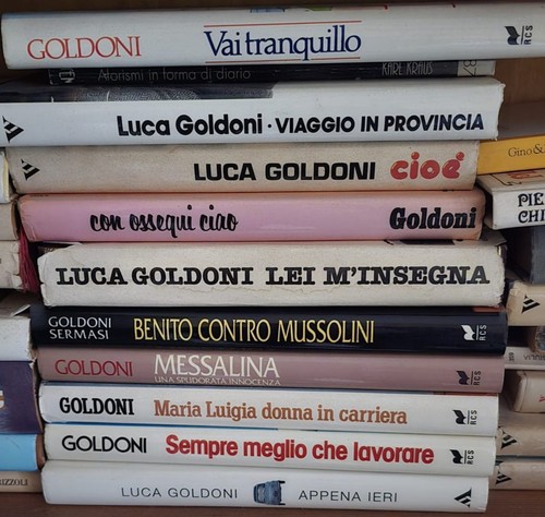 Luca goldoni 10 - =, libri