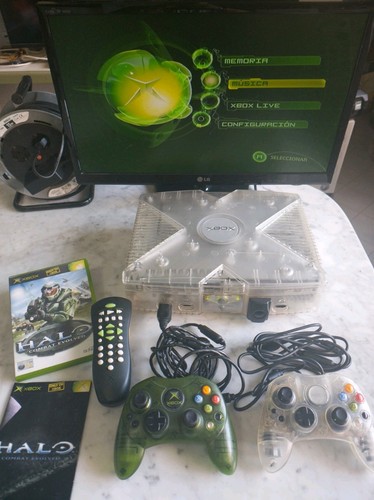 Consola xbox cristal - consola,