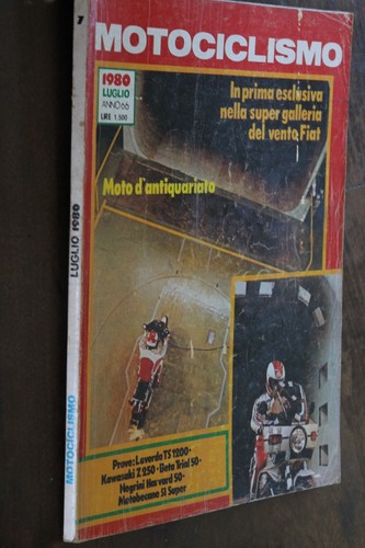 Motociclismo luglio 1980 - luglio,