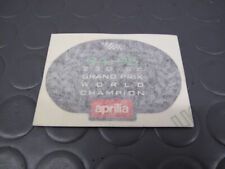 ADESIVO ORIGINALE GENUINE APRILIA RS 250 RS250 1996 TANK SERBATOIO CHESTERFIELD