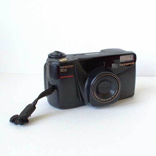Black olympus superzoom - olympus, 800