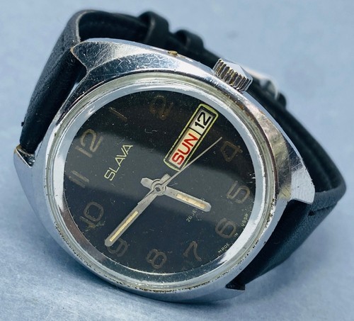 Montre vintage slava - urss, 1980