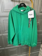 Felpa con cappuccio verde