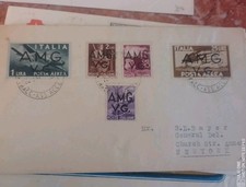 Storia Postale ,.,BUSTA.,.TRIESTE- AMG VG,.,