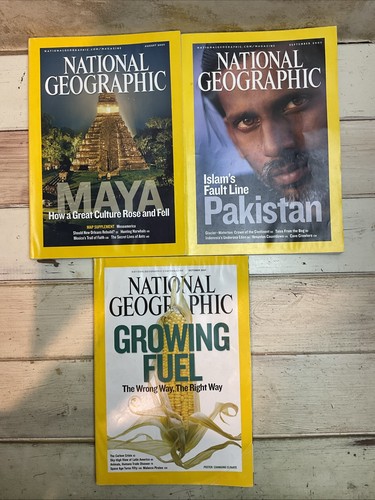National geographic magazines - geographic,