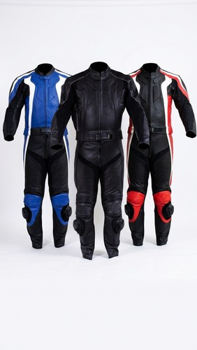 Tuta moto due pezzi - pezzi, pelle