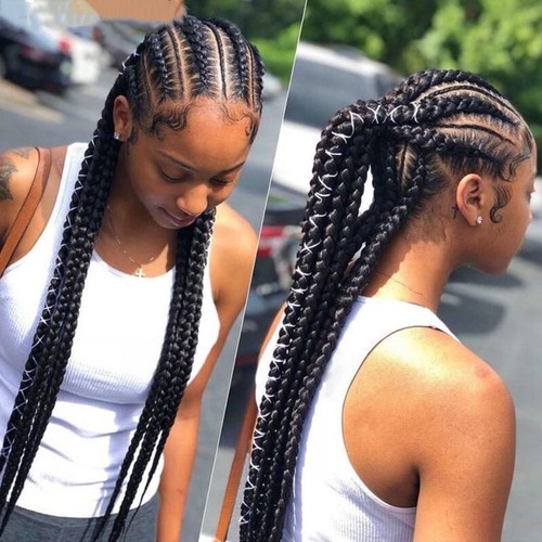 Parrucche donna intrecciate