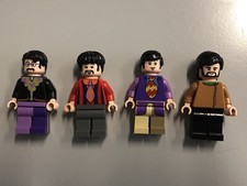 Lego Minifigures The Beatles