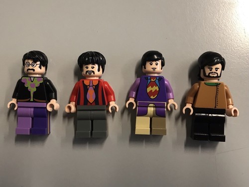 Lego minifigures the beatles - minifigures,