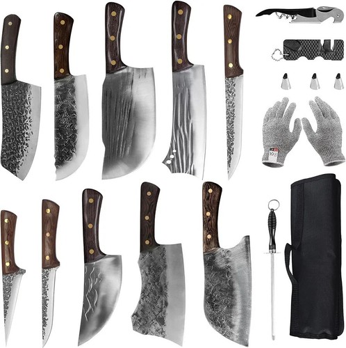 Set coltelli macellaio - set,