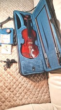 vecchio violino francese vintage 4/4 full size pronto da suonare 