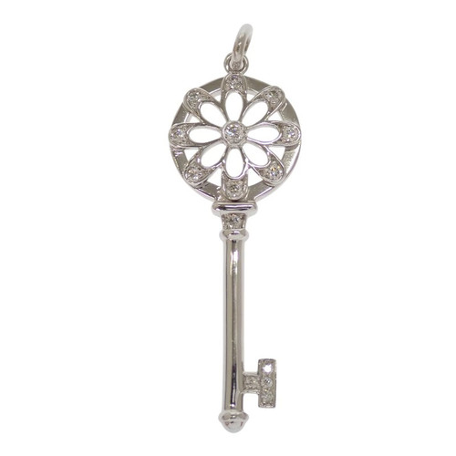 Collana chiave floreale