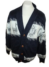 Cardigan alpaca modello lama