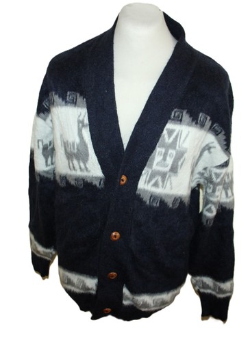 Cardigan alpaca modello - , lama