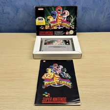 Mighty Morphin Power Rangers - Nintendo SNES Versione PAL EUR GIG ITA Completo