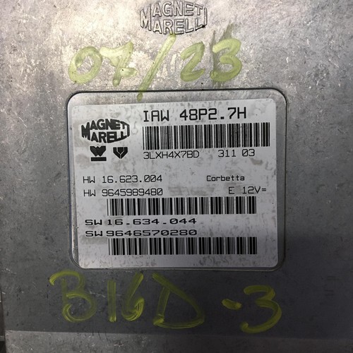 Kit centralina motore ecu - centralina, per