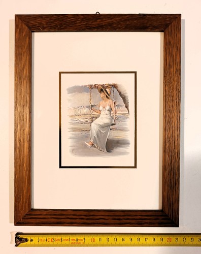 Quadro quadretto donna - quadro,