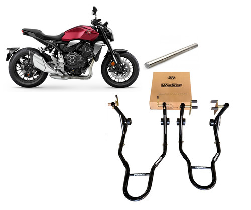 Coppia cavalletti moto alza - 2,