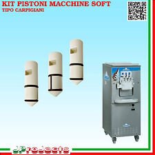 KIT PISTONI PER MACCHINA GELATO SOFT TIPO CARPIGIANI