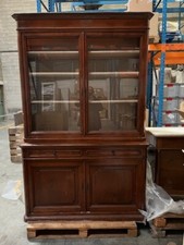 Mobile vetrina in legno e vetro - fine '800